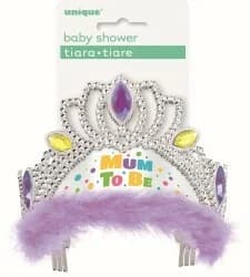 Mum To Be Tiara - Lavender
