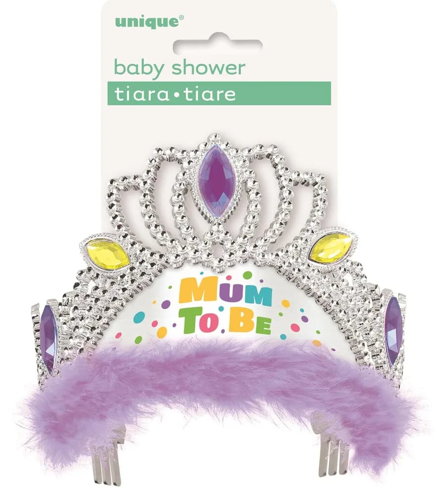 Mum To Be Tiara - Lavender