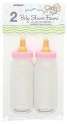 Baby Shower Pink Bottle - Pk 2