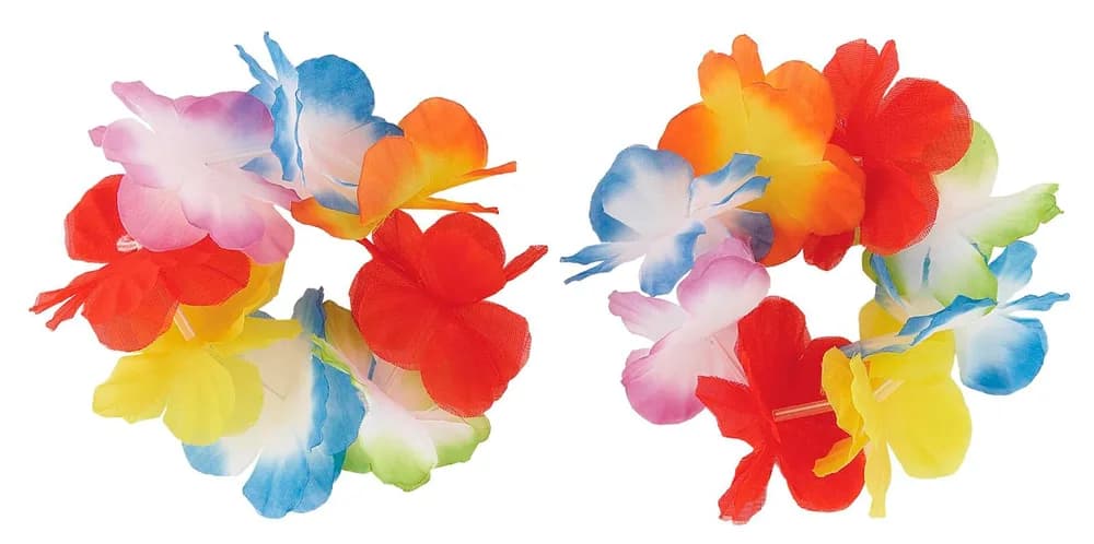 Luau Flower Bracelet - Pk2