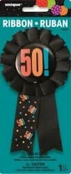 50th Birthday Award Ribbon