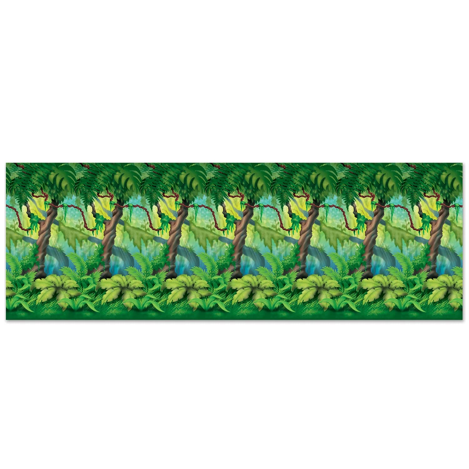 Jungle Trees Backdrop (1.2m x 9.1m)