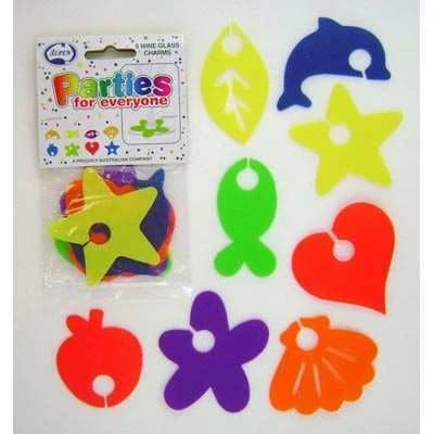 Wine Glass Charms - Pk 8*