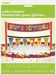 Birthday Confetti Cake Banner