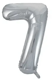 Baln Foil Helm 86Cm 7 Slvr