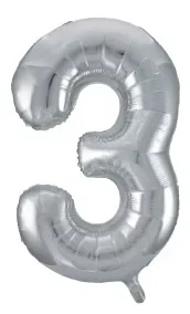 No. 3 Foil Balloon – (86cm)