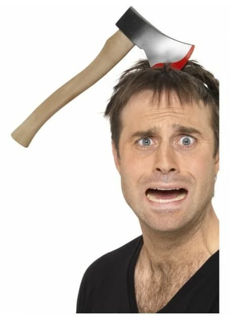 Hatchet Through Head, Headband