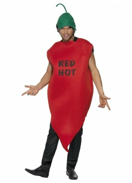Chilli Pepper Costume Red Hot