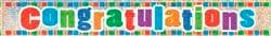Congratulations Holographic Foil Banner - 3.65m
