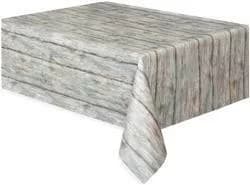 Rustic Wood Printed Rectangle Tablecover