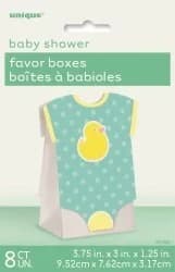 Baby Shower Dots Onesie Favor Boxes - Pk 8**