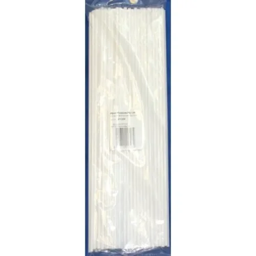 White Balloon Sticks - 30cm - Pk 100