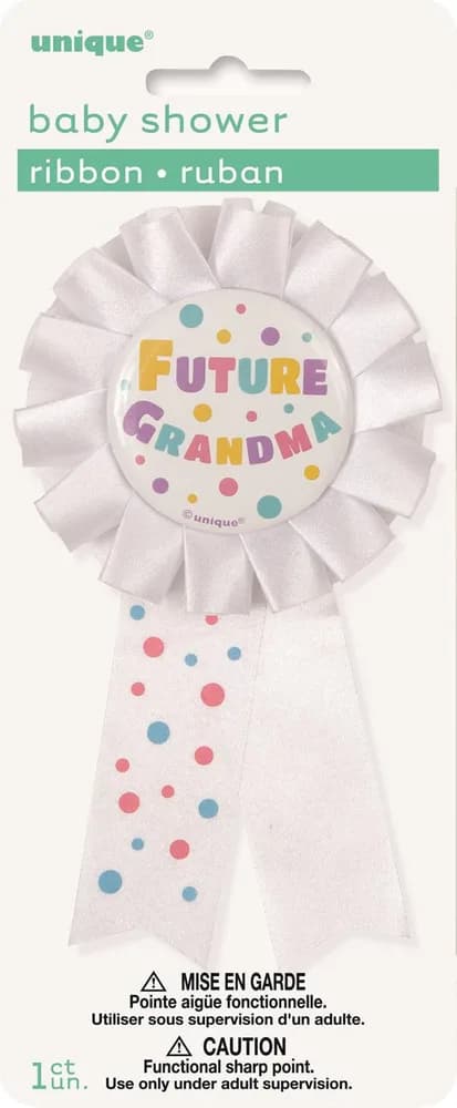"Future Grandma" Baby Shower Ribbon