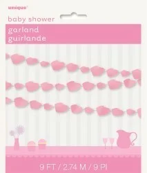 Baby Girl Boots Garland - 2.74m