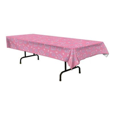 It's a Girl Printed Tablecover