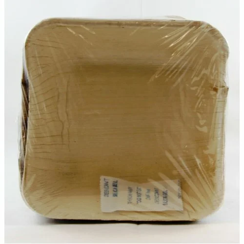 Palm Leaf Square Bowl 5" - Pack of 25