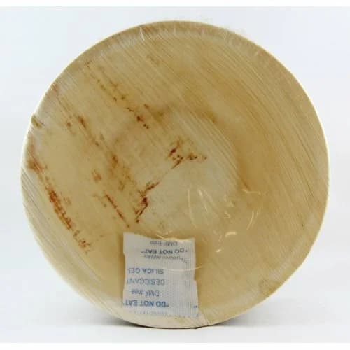 Palm Leaf Round Bowl 6" - Pack of 25