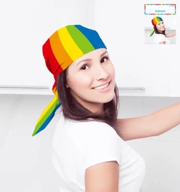 Rainbow Bandana (50 x 50 cm)