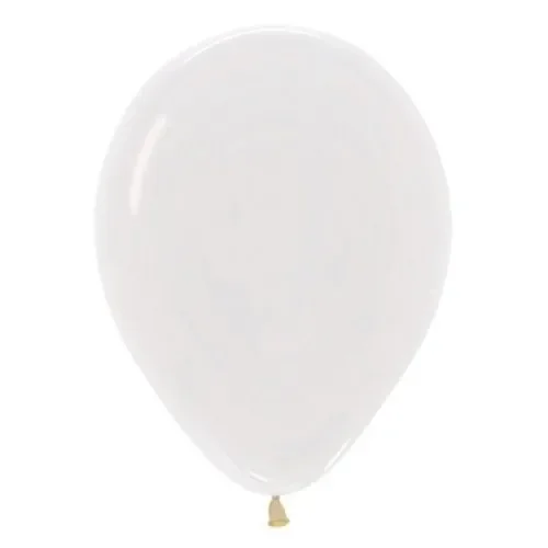 30cm Clear Balloons - Pk 100