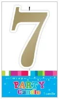 # 7 Gold Candle