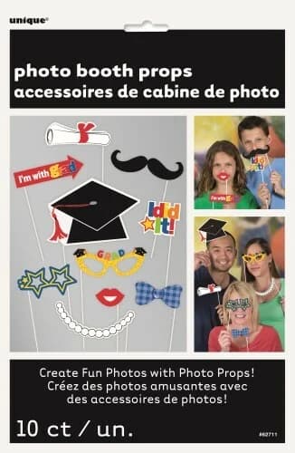 Graduation Photo Props – 10 Pack
