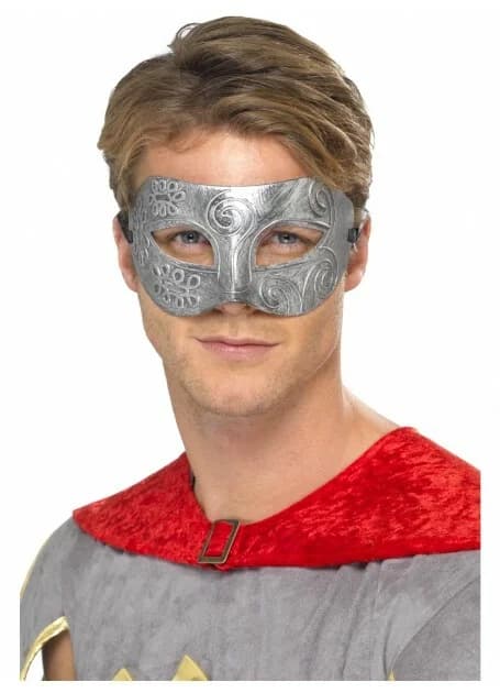 Metallic Warrior Colombina Eyemask
