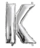 FOIL BALN 35CM SLVR K