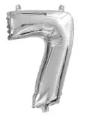 FOIL BALN 35CM SLVR 7