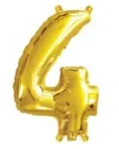 FOIL BALN 35CM GOLD 4