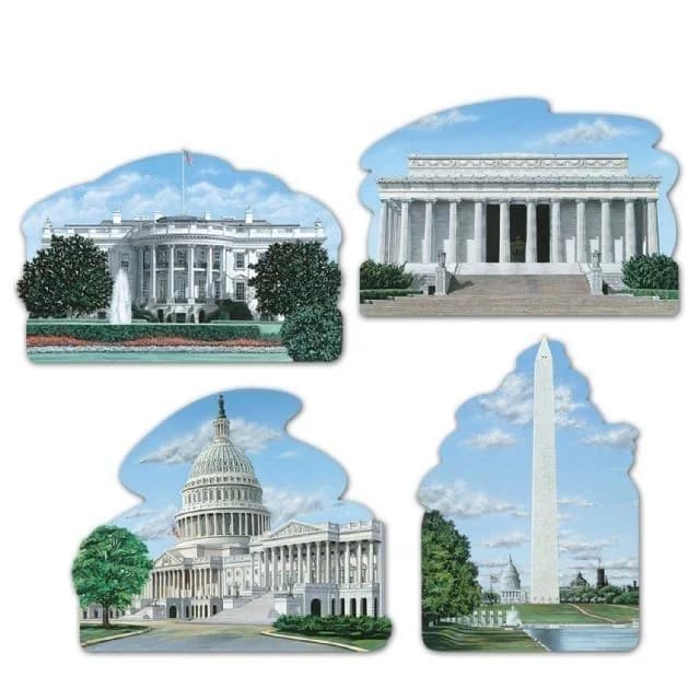 Washington D.C. Cutouts - PK4