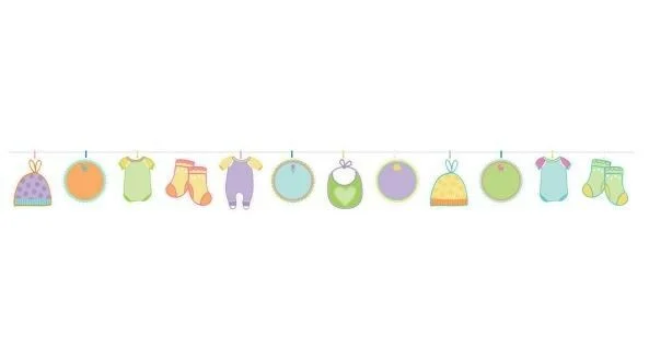 Baby Shower Message Garland - 4.6m