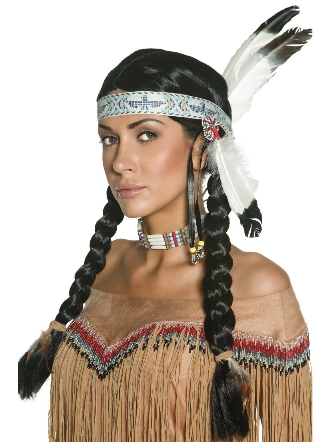 Black Braided Wig