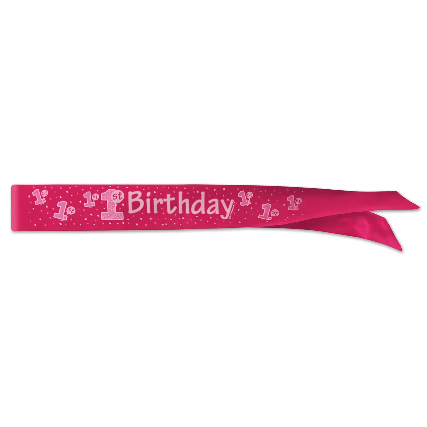 1st Birthday Pink Sash**