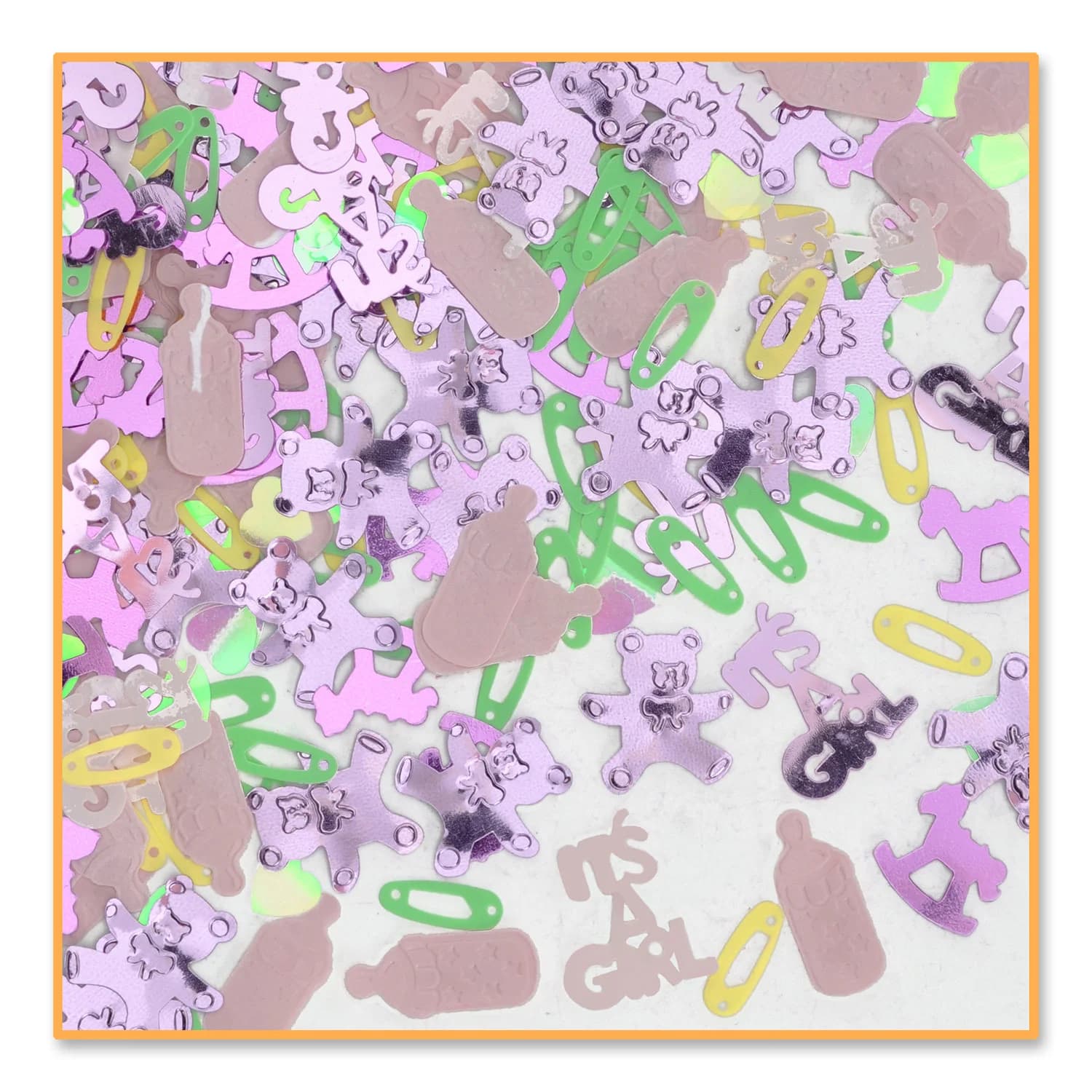 It's A Girl Mixed Confetti