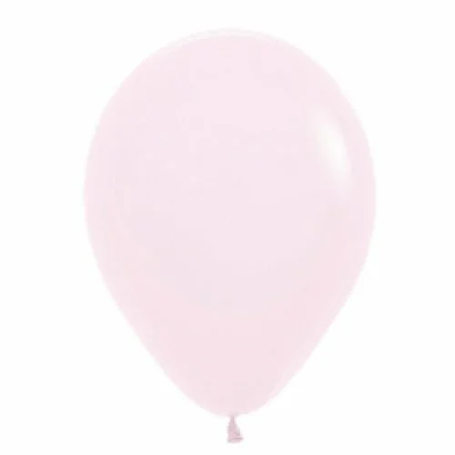Pastel Matte Pink Latex Balloons - Pk 100