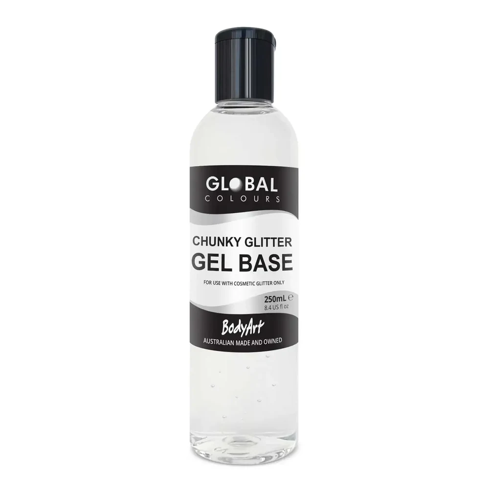 Chunky Glitter Gel Base - 250ml