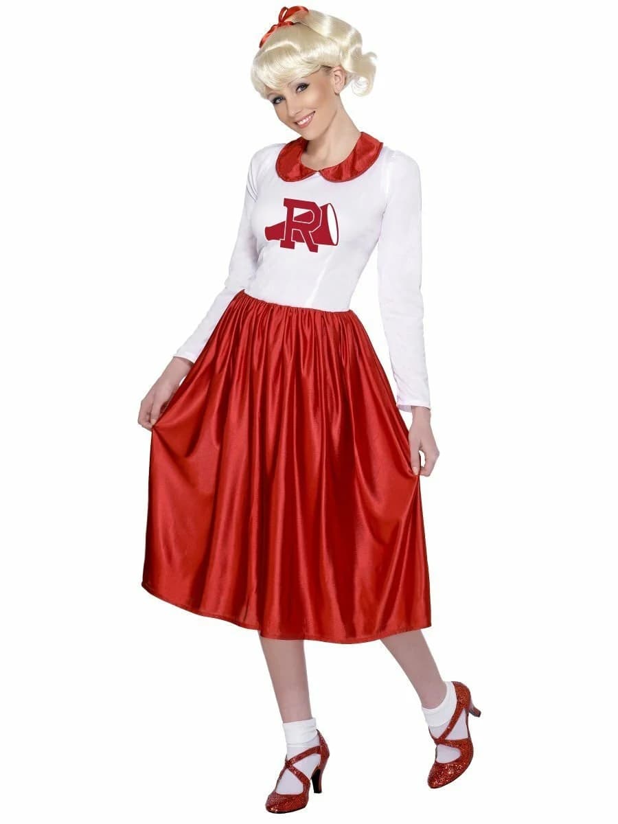 Adults Grease Sandy Cheerleader Costume