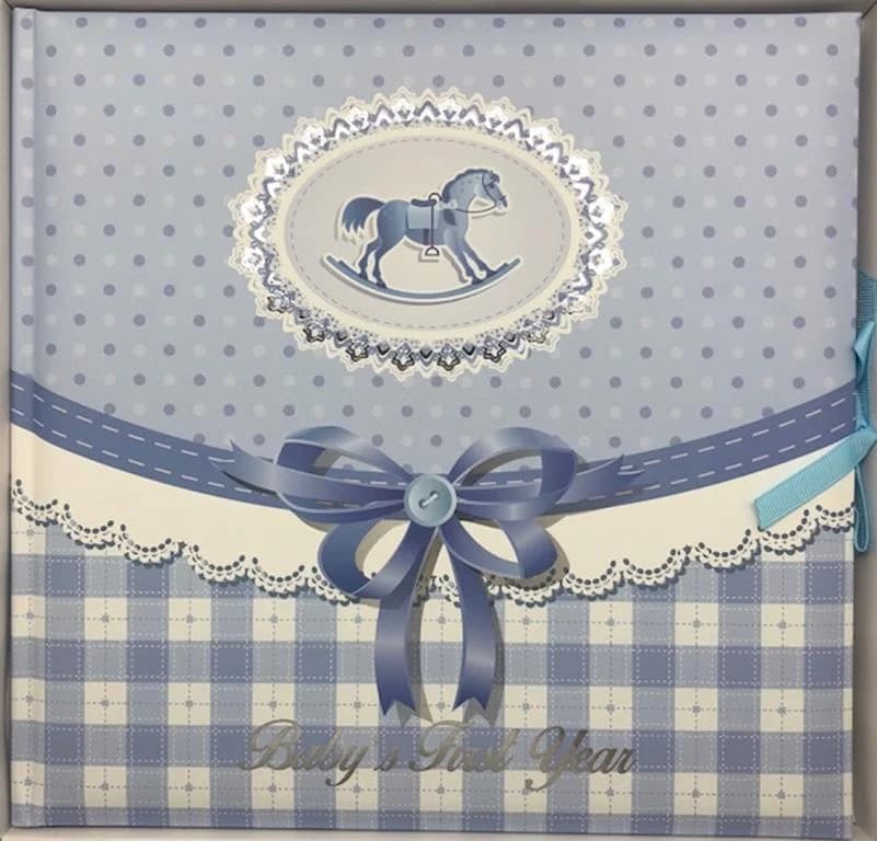Baby's 1st Year Record Book - Blue