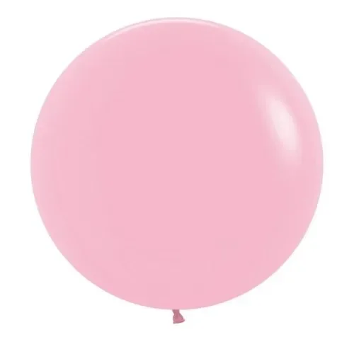 60cm Light Pink Balloons - Pk 3