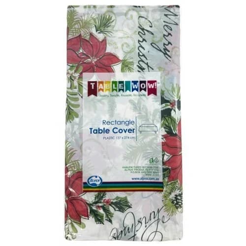 Christmas Printed Rectangle Table Cover