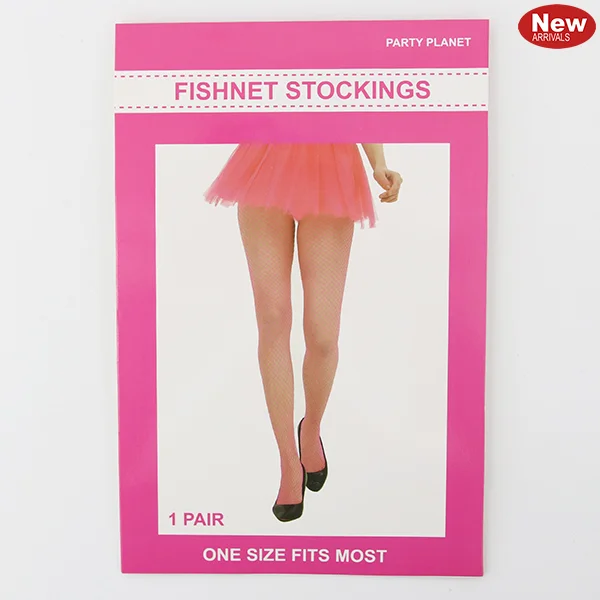 Pink Fishnet Stockings