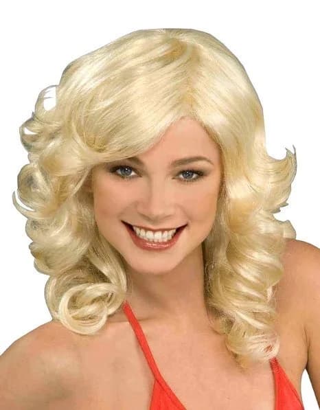 Disco Fox Wig- Blonde