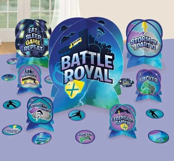 Fortnite Battle Royal Table Decorating Kit - Pk 7