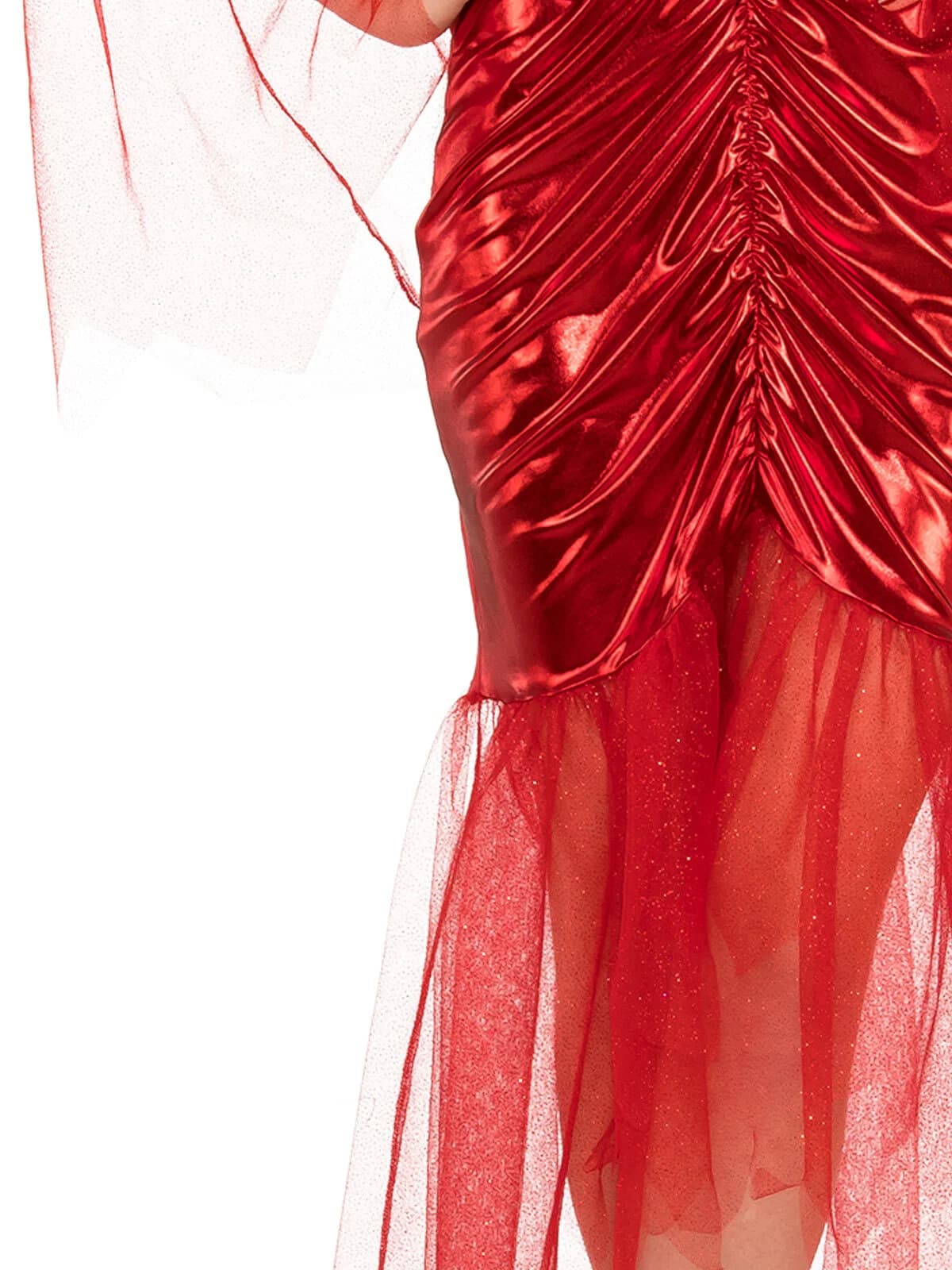 Women's Red Devil Bride Costume