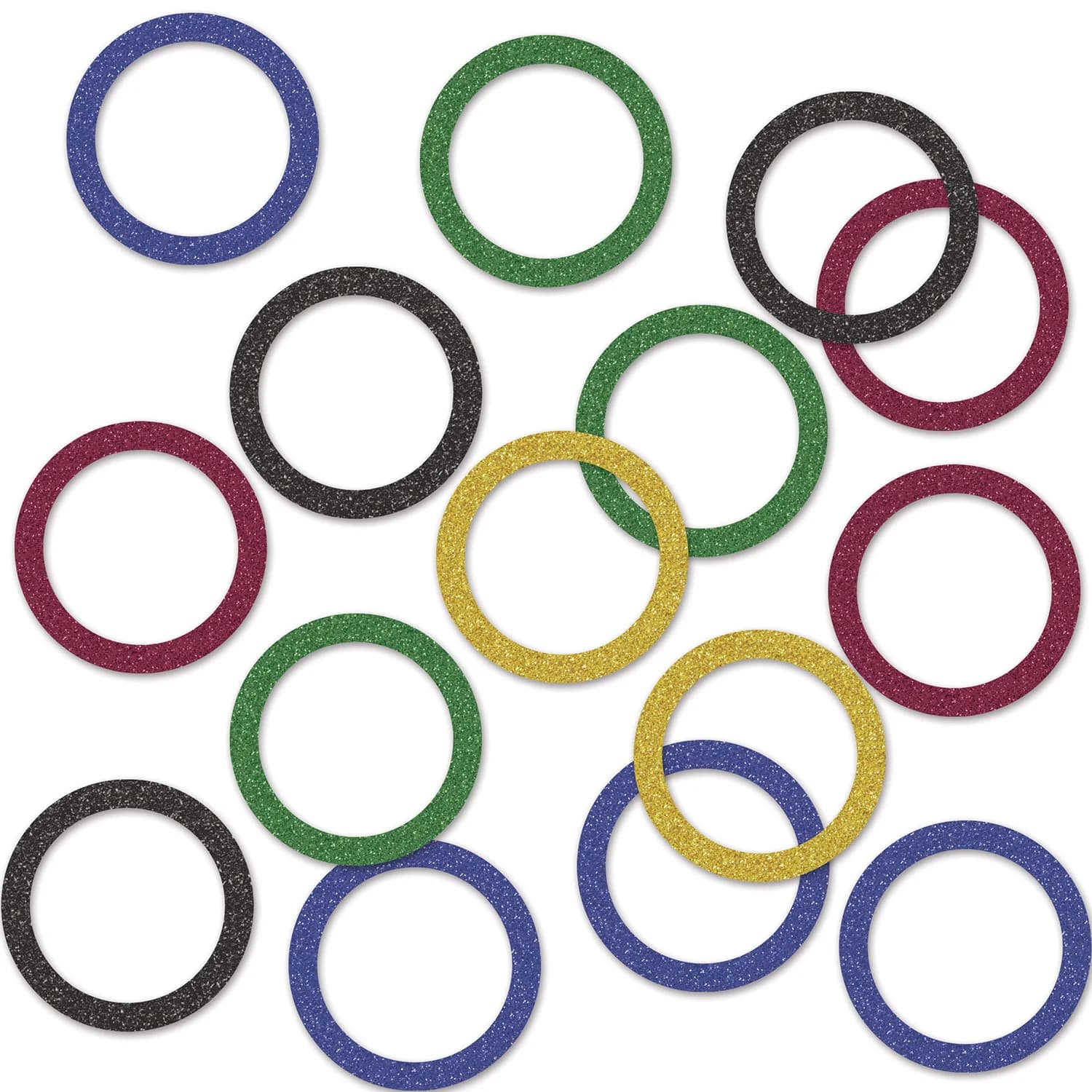 Sports Party Rings Confetti – 14g Pack