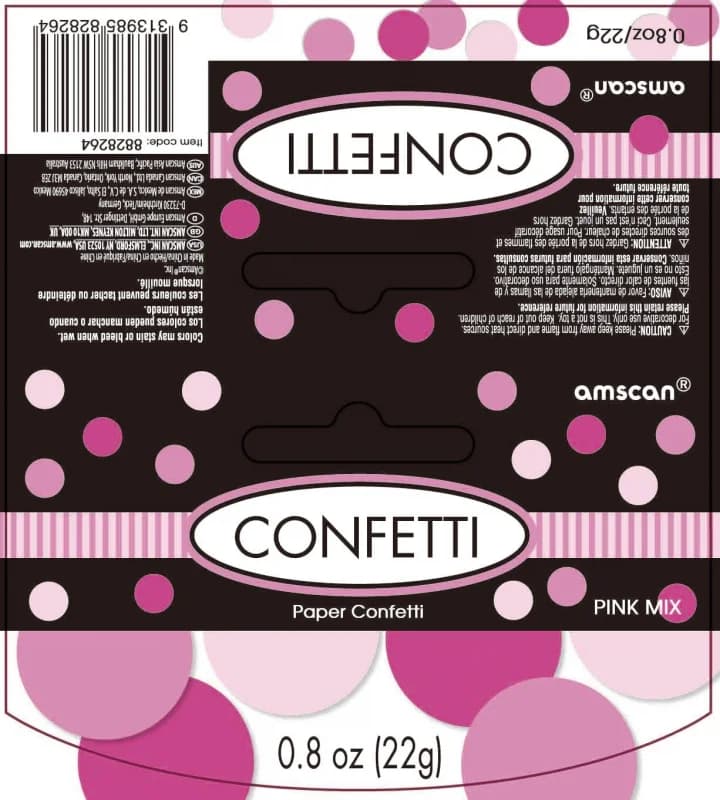 Gender Reveal Paper Confetti - Pink