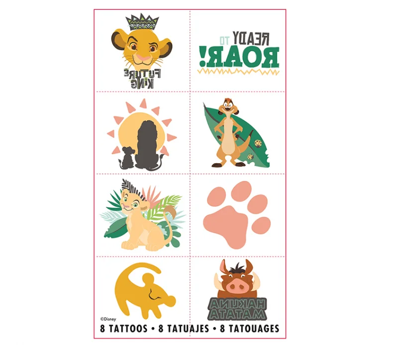 Lion King Tattoos - Pk 8