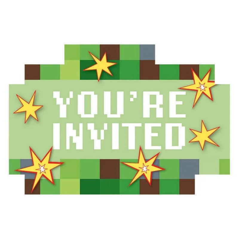 TNT Party! Postcard Invitations - Pk 8