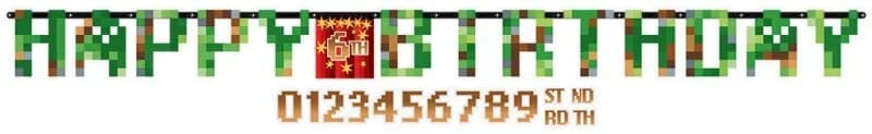 TNT Party! Jumbo Add-an-age Letter Banner