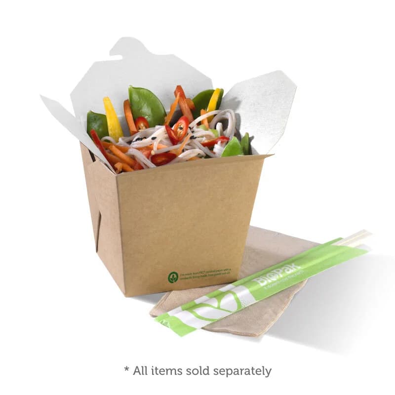 26oz Bioboard Noodle Boxes - Pk 50